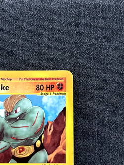 Pokemon TCG Machoke 085/165 Expedition Base Set Reverse Holo MP - Image 5