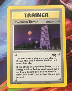 Pokemon Tower WOTC Promo 42/53 Pokemon TCG Vintage Light Play(LP) - Image 1