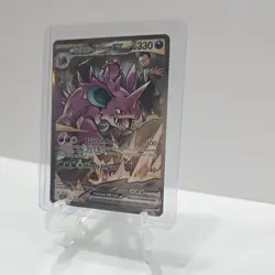 Pokemon TCG Team Rocket's Nidoking ex 233/182 SV10: Destined Rivals SIR NM - Image 2