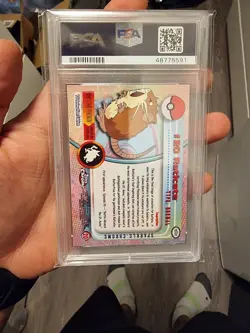 Pokemon Topps Chrome Sparkle Raticate PSA 10 - Image 2