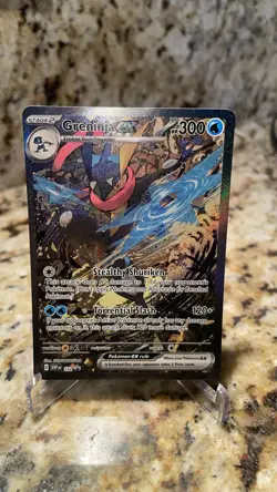 Pokemon Greninja Ex SVP 132 Shrouded Fable NM Black Star Promo - Image 1