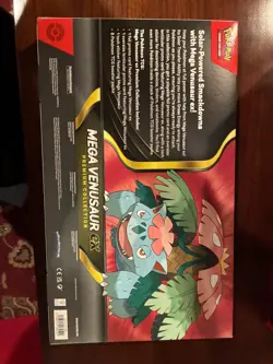 Pokemon TCG: Mega Venusaur ex Premium Collection Factory Sealed Box - Image 3