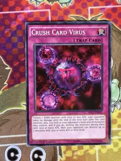 Yugioh Crush Card Virus MIL1-EN047 Single - Image 1
