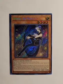 Yugioh! Spenta, the Magistus Sealer BPRO-EN098 1st Edition Secret Rare NM - Image 1