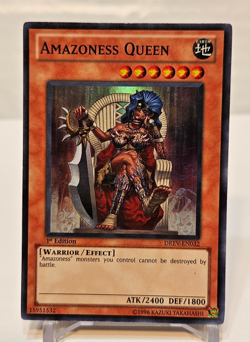Amazoness Queen DREV-EN032 Super Rare 1st Edition Yugioh 910 - Image 1