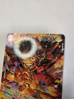 2022 One Piece Monkey .D. Luffy OP01-024 AA SR ALT Romance Dawn wel Centered psa - Image 3