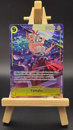 One Piece Yamato Alternate Art OP04-112 Kingdoms of Intrigue NM Alt Art - Image 1