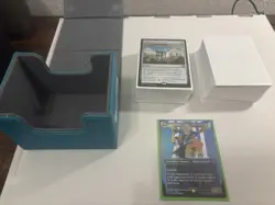 hope estheim Commander deck EDH w/ Decklist SLEEVED AND DECKBOX - Image 1