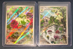 Pokemon SV02: Paldea Evolved Sprigatito 196/193 Floragato 197/193 NM Holo Set! - Image 1