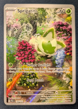 Pokemon SV02: Paldea Evolved Sprigatito 196/193 Floragato 197/193 NM Holo Set! - Image 3