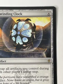 Unwinding Clock New Phyrexia Regular Magic The Gathering MTG LP/NM - Image 4