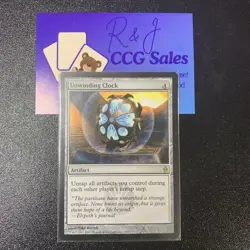 MTG - Unwinding Clock - New Phyrexia - Near Mint - Image 1