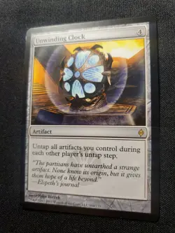 Unwinding Clock New Phyrexia NM Magic The Gathering MTG Tcg See Pics - Image 3