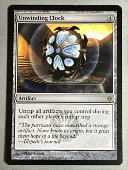 MTG / Unwinding Clock / NPH / #164 / Regular / Rare / NM - Image 1
