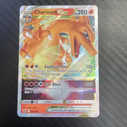 Charizard VSTAR 019/159 - Crown Zenith Rare VSTAR Pokemon TCG Holo - NM Card - Image 1