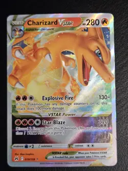 Charizard VSTAR 019/159 Crown Zenith Holo Pokemon TCG NM - Image 2