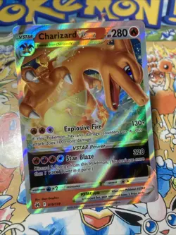 Charizard VSTAR 019/159 Crown Zenith Ultra Rare Holo Pokemon TCG NM - Image 2
