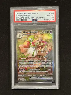 Pokemon TCG Gardevoir EX 245/198 Sir Scarlet & Violet Base PSA 10 - Image 1
