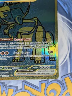 Ting-Lu Ex 244/091 Hyper Rare Gold Holo SV: Paldean Fates Pokemon Tcg Nm - Image 5