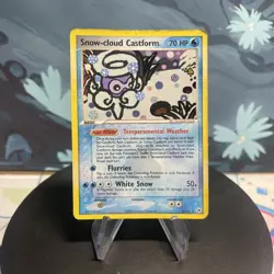 Pokemon Snow-cloud Castform | 25/101 | Hidden Legends | Reverse Holo | DMG - Image 1