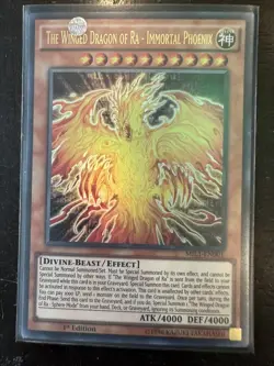 THE WINGED DRAGON OF RA - IMMORTAL PHOENIX MIL1-EN001 Ultra 1st Edition - Image 2
