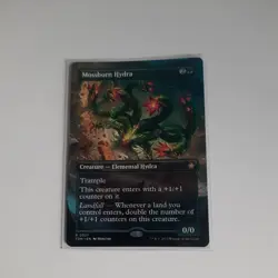 Mossborn Hydra *Borderless* - FDN-BF - NM - Magic The Gathering - MTG - Image 1