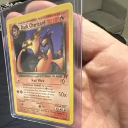 Pokemon TCG 2000 Dark Charizard Team Rocket 21/82 80 HP Regular Rare WOTC - Image 2