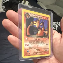 Pokemon TCG 2000 Dark Charizard Team Rocket 21/82 80 HP Regular Rare WOTC - Image 3