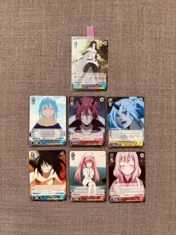 Weiss Schwarz Reincarnated As A Slime Mixed Card Lot ENG NM, SR RR R - Image 1