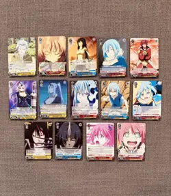 Weiss Schwarz Reincarnated As A Slime Mixed Card Lot ENG NM, SR RR R - Image 2