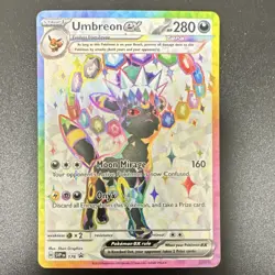 Pokemon Umbreon ex Full Art Promo Holo Stage 1 EX SVP176 Scarlet & Violet Card - Image 1