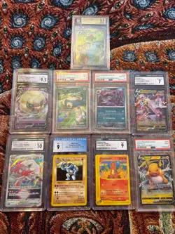 pokemon graded card slab lot 9 cards…. I don’t know what I’ve got here . - Image 1