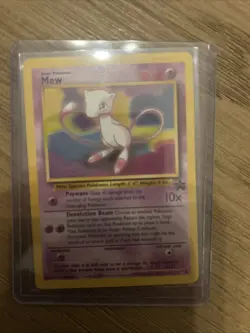 Pokemon WOTC 1999 Mew Movie Black Star Promo Rare Vintage Pokemon Card - Image 1