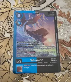 Digimon Card Game Whamon Limited Foil EX8-025 Chain of Liberation - Image 1