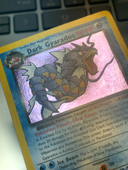 Dark Gyarados 8/82 Holo Rare Team Rocket LP- Pokemon Card - Image 3