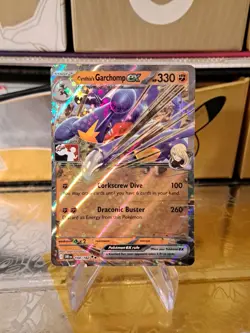 Cynthia's Garchomp Ex Pokemon Prize Pack Series 8 Promo Pokemon Card NM/LP - Image 1
