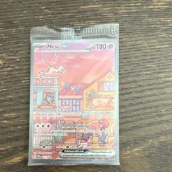 Pokemon TCG Mew EX 053 Sv: Scarlet & Violet 151 Promo Holo Card - Image 1