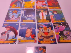 Lot Of 13 Pokemon Topps Tv Animation Edition Cards - Image 3