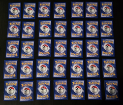 Pokemon Base Set Unlimited 35 Card Bulk Lot No Duplicate LP MP WOTC Vintage TCG - Image 2