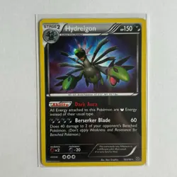 Hydreigon 103/99 Next Destinies Holo SECRET RARE Pokemon Card Shiny BW 2012 MP - Image 1
