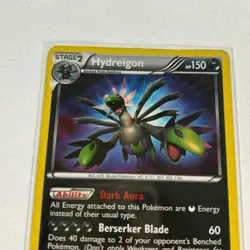 Hydreigon 103/99 Next Destinies Holo SECRET RARE Pokemon Card Shiny BW 2012 MP - Image 3