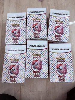 Pokemon 151, OPEN EMPTY Box, 6 Displays, 55 Booster Bundles - No Cards, No Packs - Image 5