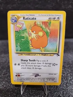 Pokemon Raticate Card 6/18 Southern Islands MINT - Image 1