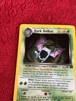 Dark Golbat 7/82 Team Rocket Holo Wotc Pokemon Card Lp+ - Image 3