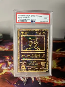 Ancient Mew Promo Card (2000) Pokemon Movie PSA 9 double swirl 🌀 - Image 1