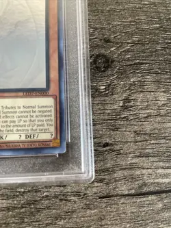 Yugioh The Winged Dragon of Ra LED7-EN000 1st Edition Ghost Rare PSA 8 NM-MT - Image 4