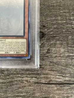 Yugioh The Winged Dragon of Ra LED7-EN000 1st Edition Ghost Rare PSA 8 NM-MT - Image 4