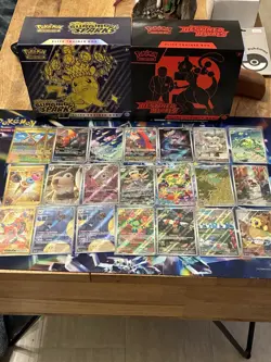 Pokemon Scarlet & Violet Illustration Rare & Hyper Gold Rare Lot Of 21 All NM - Image 1