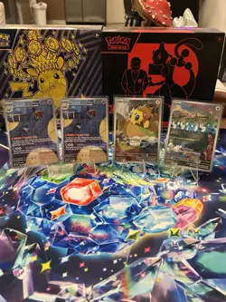 Pokemon Scarlet & Violet Illustration Rare & Hyper Gold Rare Lot Of 21 All NM - Image 4