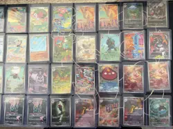 POKEMON IR Illustration Rare + Ultra Rare Full Art + Masterball LOT of 75 Cards - Image 2